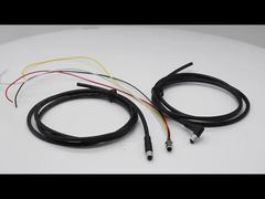 Presa circolare industriale M5 Din IP67 impermeabile, con codice A, presa frontale maschio a 4 pin, montaggio a pannello