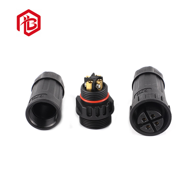 M25 Nylon/PVC IP68 Waterproof Connector Vibration Resistance for Outdoor Security Systems