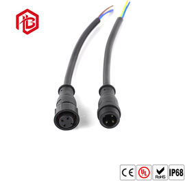 LED Strip 4 Pin M15 PVC Watertight Cable Connector