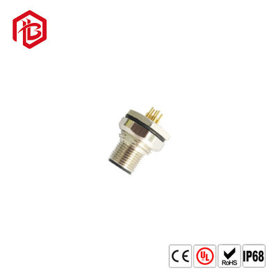 Acquistare Connettore ad angolo retto impermeabile di Pin Aviation Assembly M12 di codice 4 di Ethernet IP67 A/B/D online manufacture