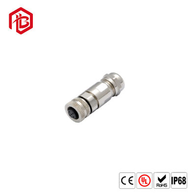 Acquistare Perno maschio del connettore 4 del cavo M12 di aviazione D di codice impermeabile di IP67 online manufacture