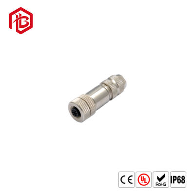 Acquistare IP67 tipo femminile impermeabile connettore del PWB del supporto del pannello 3/4/5/8/12/17P di aviazione M12 con il Pin schermato online manufacture