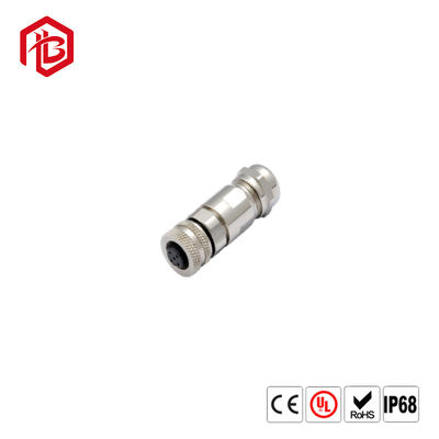Acquistare Installazione cinese del campo della fabbrica un connettore impermeabile femminile di plastica di Pin M12 della spina IP67 8 di codice online manufacture