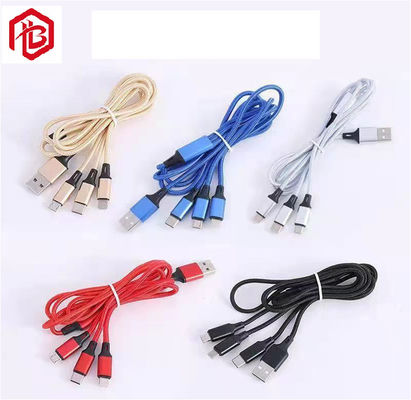 Acquistare 3 in 1 micro tipo ritrattabile dati del cavo 1m del Usb di C cabla il cavo di carico veloce 3A online manufacture
