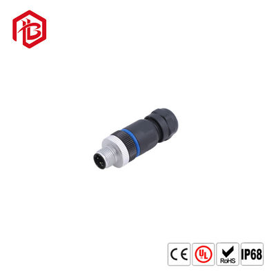 Acquistare Tipo posteriore IP67 impermeabile della lega per saldatura del supporto del sensore del fermaglio M12 8Pin X del pannello femminile maschio impermeabile circolare di codice online manufacture