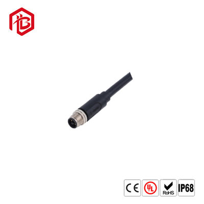 Acquistare Supporto di nylon femminile impermeabile del pannello del metallo del PVC del connettore di cavo del maschio M8 M12 di Ip67 Ip68 online manufacture