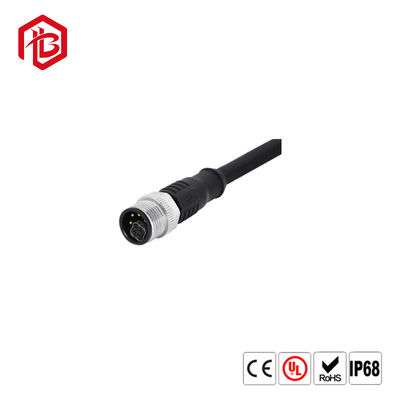 Acquistare Maschio ad angolo giusto impermeabile modellato M12/del connettore di cavo Jack di plastica femminile online manufacture