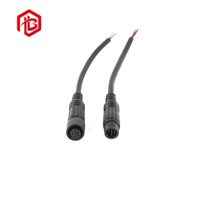 Acquistare Custom M10 Nylon Waterproof Cable Plug LED Light Maschio E Femmina Butt Connector online manufacture