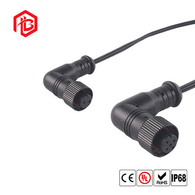Acquistare IP68 Waterproof M12 8 Pin Male Connector 90 Degree Right Angle Elbow Aviation Sensor Cable Circular Connector Product Connectors online manufacture
