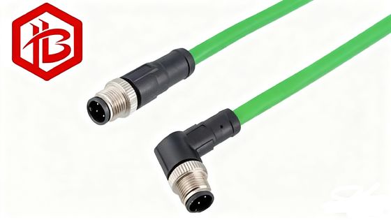 Acquistare Connettore per cavo Ethernet impermeabile M12 maschio dritto a RJ45 ad angolo retto per tubazioni - Mini digitale - 8 pin maschio a Rs - 422 M 4A online manufacture