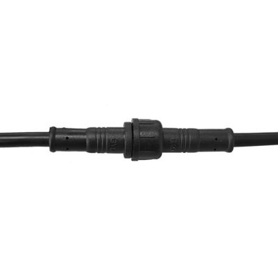 Acquistare Connettori M11 in nylon nero maschio femmina prezzo di fabbrica IP65 per settore aerospaziale UHF PCB con contatti in rame, 16A 500V, impermeabili, per lampade a LED online manufacture
