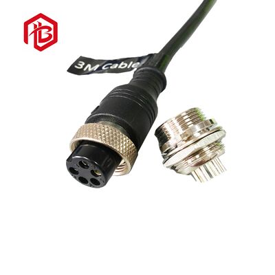 Acquistare Connettore aeronautico maschio/femmina GX16 IP68 impermeabile Contatti in rame Compatibilità RF FPC Capacità da 2 a 10 pin per cavi online manufacture