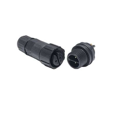 Acquistare Connettore per illuminazione esterna a LED impermeabile IP68, cavo a 3 vie, 2/3/4 pin, tipo T, fissaggio a vite, materiale di contatto in rame, UHF per uso aerospaziale online manufacture