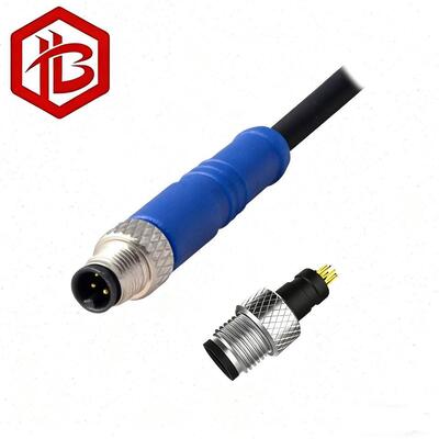 Acquistare Connettore circolare impermeabile OEM ODM M5 a 4 pin con contatto in rame e alloggiamento in acciaio inossidabile per sistemi di energia solare e applicazioni PC online manufacture