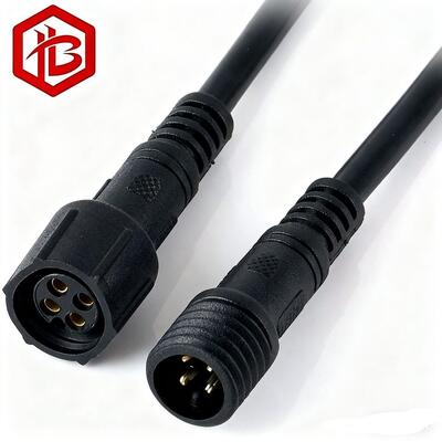 Acquistare M15 PVC impermeabile RGBW LED Rock Light Connettore maschio/femmina con cavo di estensione PCB RF UHF per auto online manufacture