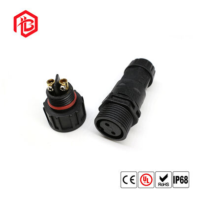 Acquistare Connettore per cavo di alimentazione per striscia LED circolare impermeabile IP68 con fissaggio a vite femmina da 2-5 pin in rame da 300V per esterni M20 online manufacture