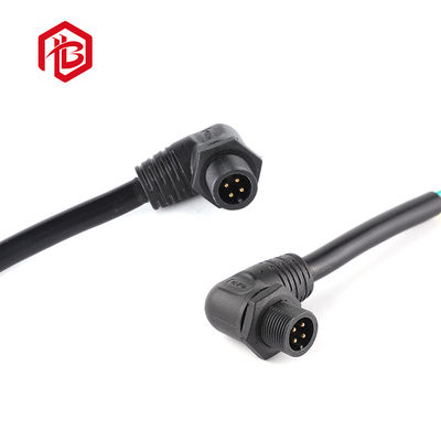 Acquistare Connettori di cavo a tenuta d'acqua dell'angolo retto M14 IP67 2 - Pin 4 per potere del driver online manufacture