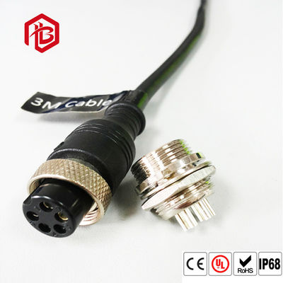 Acquistare Connettore di cavo impermeabile sotterraneo di aviazione di 3 Pin GX16 online manufacture