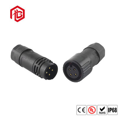 Acquistare Nylon nero all'aperto 2 3 un connettore circolare impermeabile di 4 Pin online manufacture