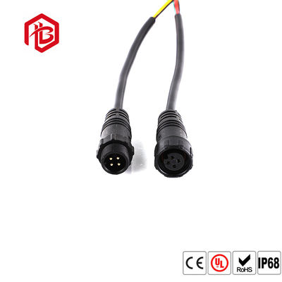 Acquistare Connettore di cavo a tenuta d'acqua nero di Pin IP68 del nylon 5 online manufacture