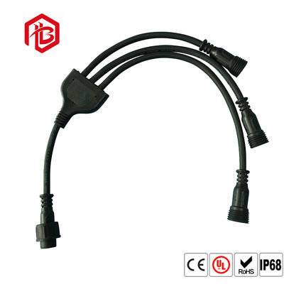Acquistare LED che accende il tipo 3 connettore impermeabile di Y del separatore del cavo di Pin online manufacture