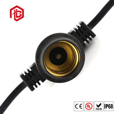 Acquistare 2 incavo nero bianco del supporto della lampada di Pin Ip 65 E27 per la lampadina principale online manufacture