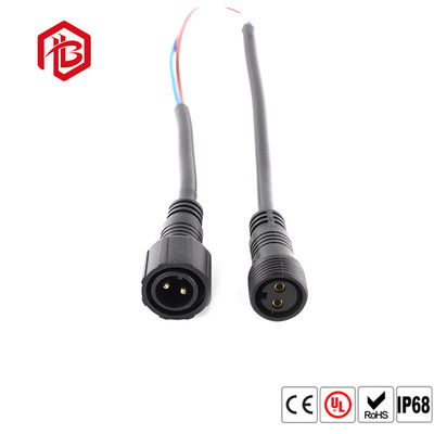Acquistare Fermaglio maschio 2 Pin Waterproof Connector del PVC M18 IP67 online manufacture