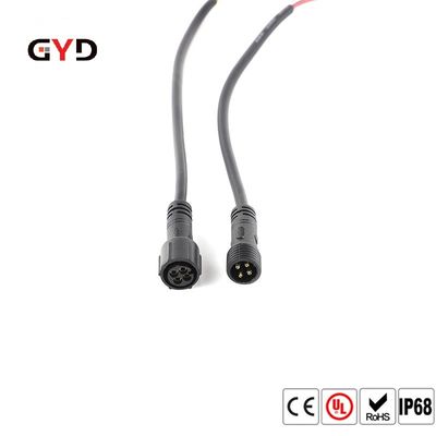 Acquistare Il connettore elettrico nero impermeabile del PVC del GYD M10 ha condotto l'illuminazione all'aperto Ip67 online manufacture