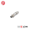 M12 4 Pin Female Field Wireable Plastic Assembly Cable Plug Waterproof Ip67 Aviation Connector