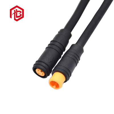 Custom M8 Waterproof Connector LED Light Signal Transmission Solar Panel Male and Female Plug