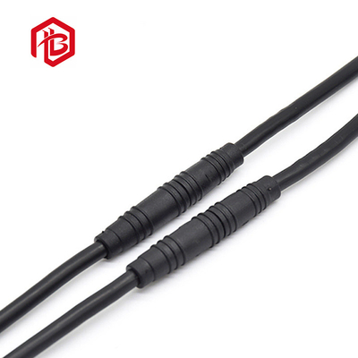 Custom M8 Waterproof Connector LED Light Signal Transmission Solar Panel Male and Female Plug