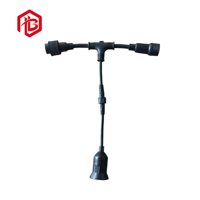 Ip65 E27 Waterproof Lamp Holder Screw Style Plastic PVC Material For Street Lamp