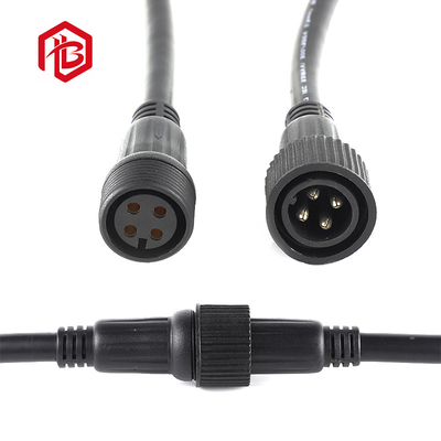 2-5 Pins Waterproof Outdoor Cable Connector Features Rainproof Anti-corrosion
