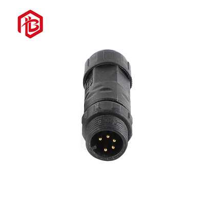 IP68 Protection Level Waterproof Circular Connectors Made of Nylon Material