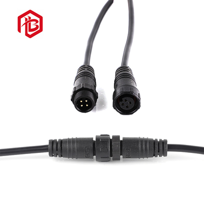 Male And Female Gender Socket Waterproof Outdoor Cable Connector with Cover