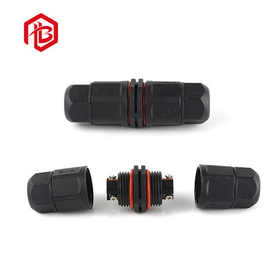 Black Nylon 2 3 4 Pin L16 L20 T Screw Waterproof Connectors -40C 105C IP67/68