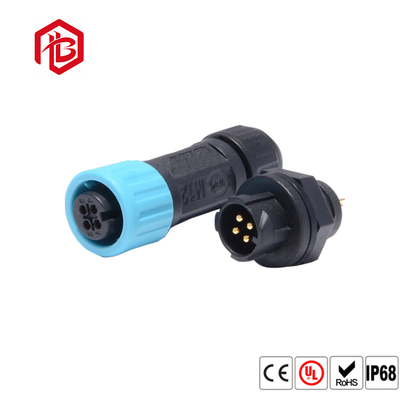 A12 3000mating Cycles Waterproof Cord Connector Self-locking And With Sample Availability