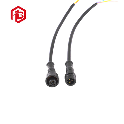 M11 Rubberized PVC Male And Female Outdoor Power Supply Cable Sheath Lighting LED Waterproof Cable