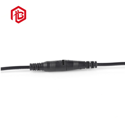 Waterproof DC Male Female Electrical Cable Connector 2 Pin PVC Cable IP65 Waterproof