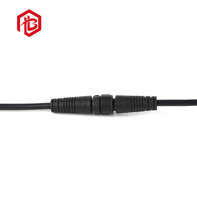 Customized M12 Male Female Electrical Cable Connector 2 3 4 5 6 7 8 Pin IP68 Waterproof Cable Connector