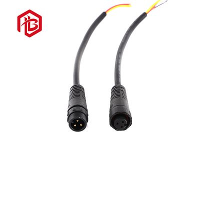 Customized M12 Male Female Electrical Cable Connector 2 3 4 5 6 7 8 Pin IP68 Waterproof Cable Connector