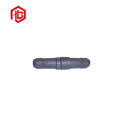 Power Signal Control Box Male Female IP67 2pin Waterproof Panel Mount Connector For Outdoor Cable