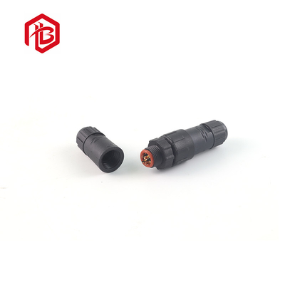 Power Signal Control Box Male Female IP67 2pin Waterproof Panel Mount Connector For Outdoor Cable