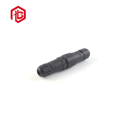Power Signal Control Box Male Female IP67 2pin Waterproof Panel Mount Connector For Outdoor Cable