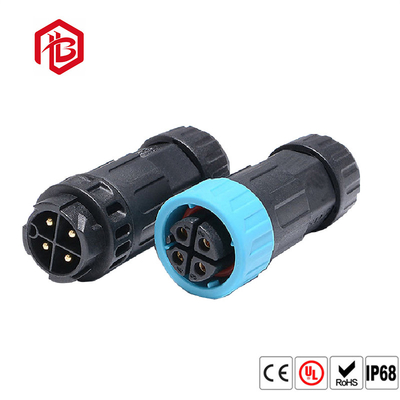 A18 Solar Panel Self Locking Male Female 3pin IP67 IP68 Molding Waterproof Extension Cable Connector For Power 20A