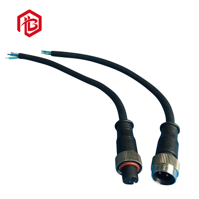 M16 Metal PVC IP68 Waterproof Circular Male Angle 2-12 Pin Connectors for Outdoor Automotive Applications
