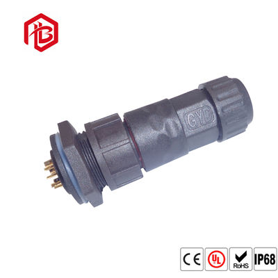UL Certified IP68 Waterproof Connector 16A Round for LED Lighting