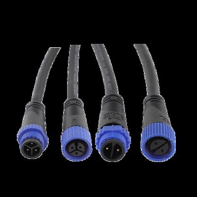 Customized Bett M15 Nylon Over-Mold Electric Male Female Waterproof IP68 Connector for LED Light