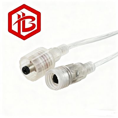 DC 5521 2 Pin IP67/IP68 Waterproof Copper Plug 18AWG 5.5mm X 2.1mm Male to Male Power Cable for Aerospace & PCB Applications