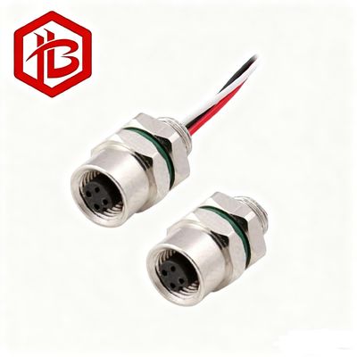 OEM ODM M5 4 Pin Female Connector Waterproof Circular Connector Cable M5 Connector